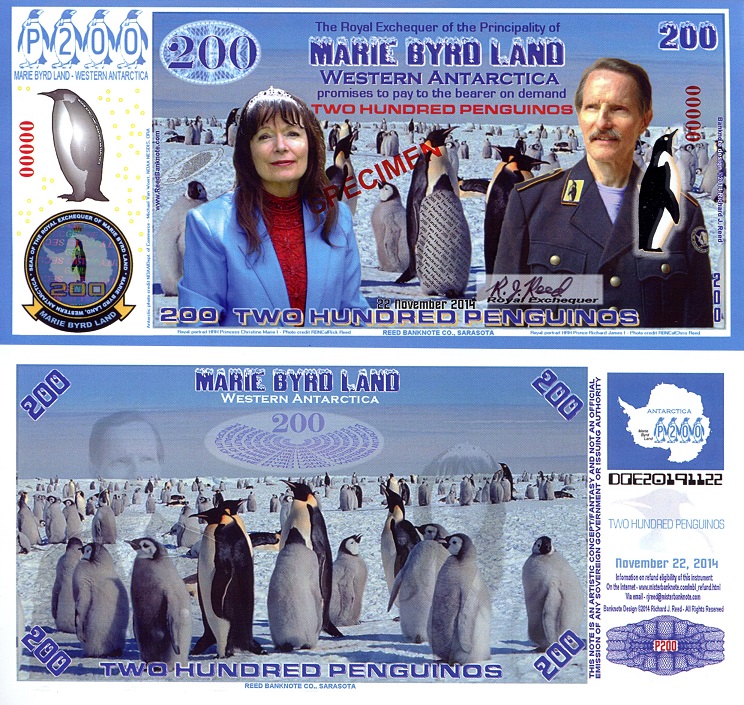 200 Penguino  (90) UNC Banknote